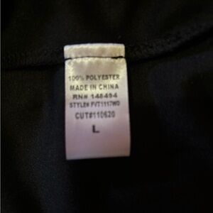 Black formal dress from Windsor size L side open leg